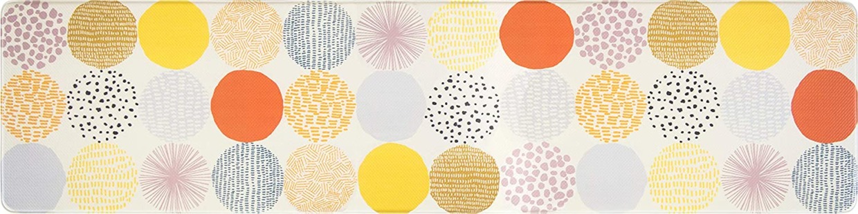 Indulge in water-repellent kitchen mat interior mats dot