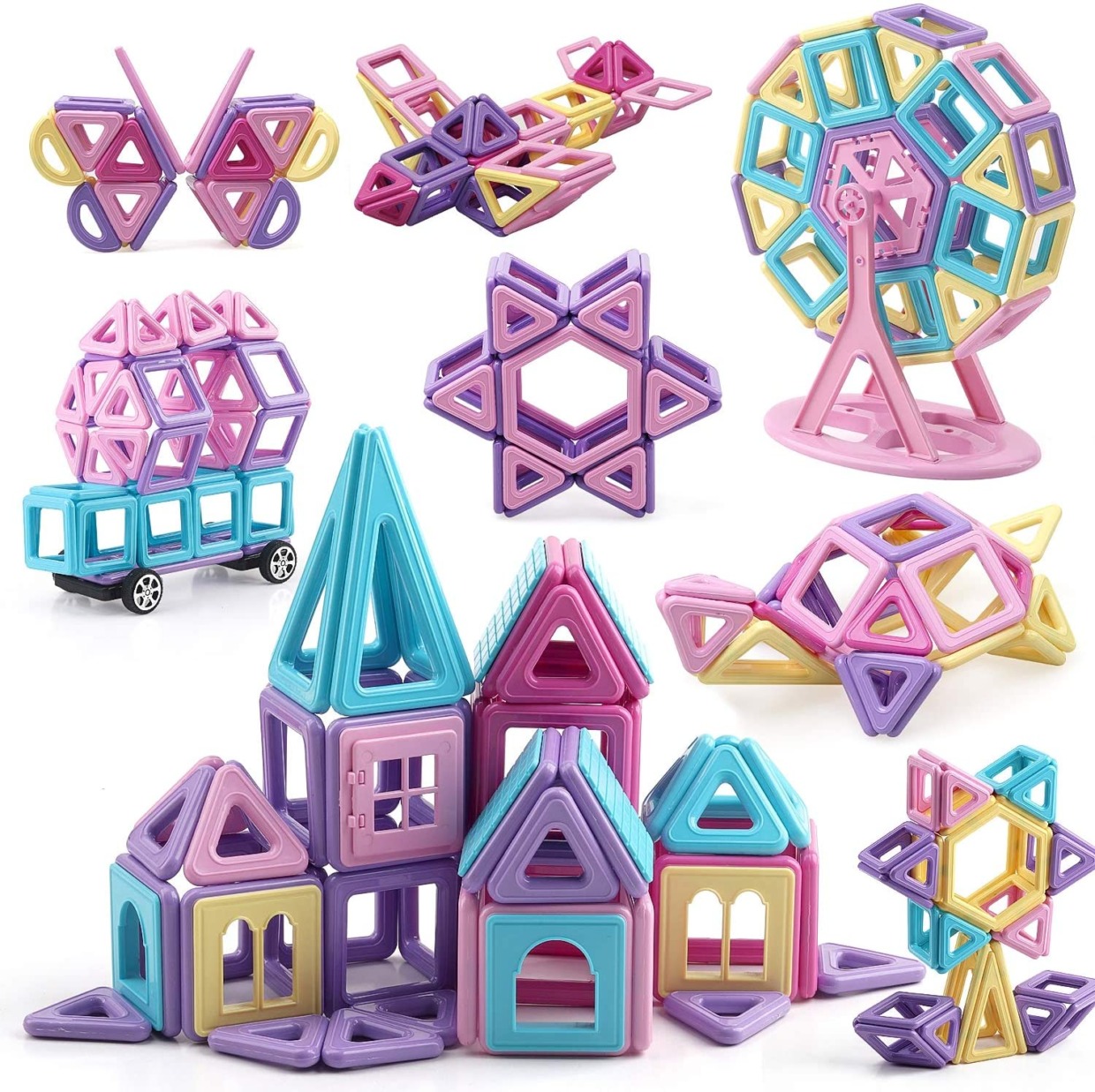 Magnet toy magnet block the magnetic block educational toy building blocks