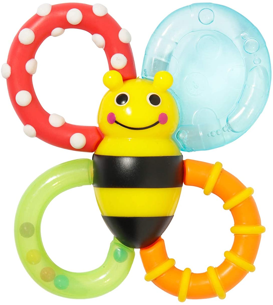 Target cool variety of feeling from teething rattle 3 months