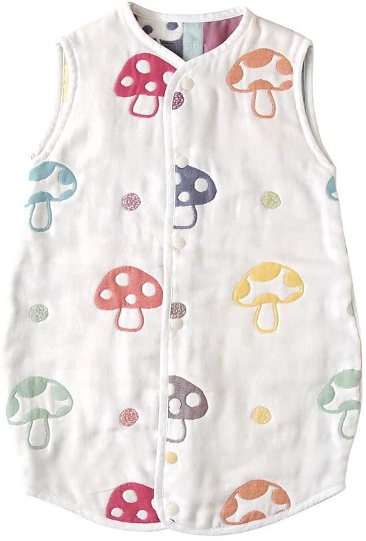 Fukufuku gauze (6 double gauze) 2way Baby Sleeper Cotton 100%