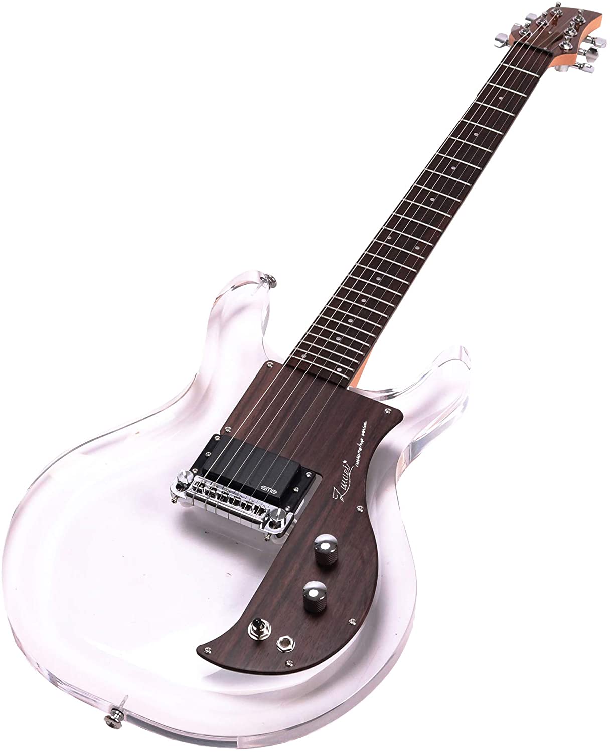 Acrylic guitar body crystal guitar popular style rosewood pickguard