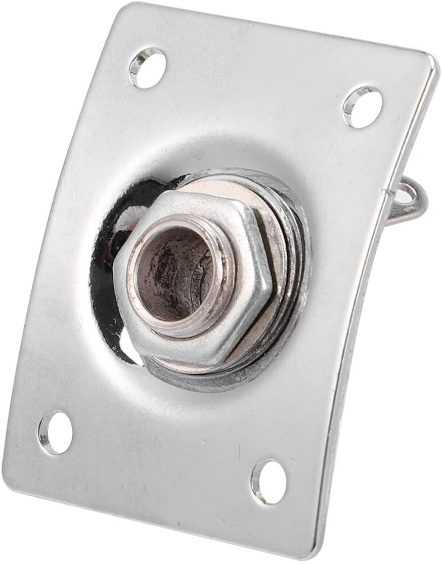 2-piece Square guitar input jack 6. electric guitar Fender Stratocaster guitar for 35 mm guitar pick-up plug socket