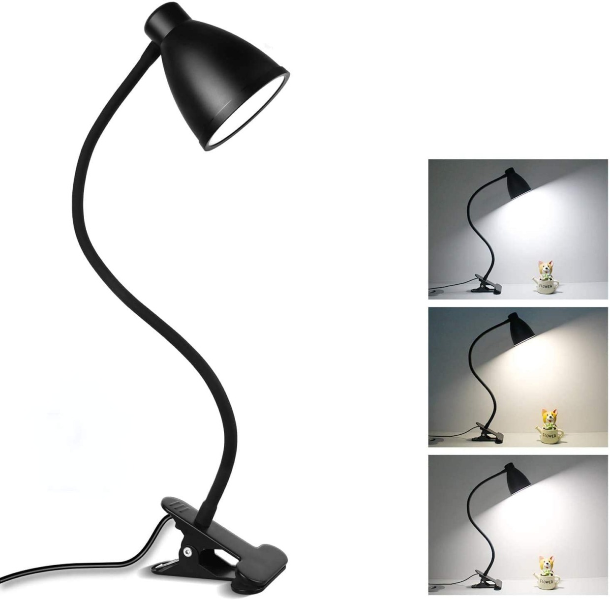 Clip light led desk light