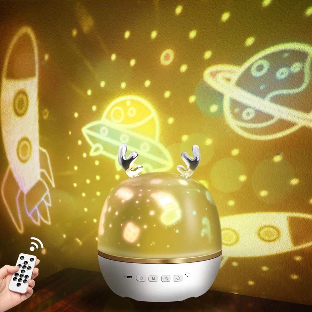 スタープロジェクターライト 星空ライト ベッドサイドランプ